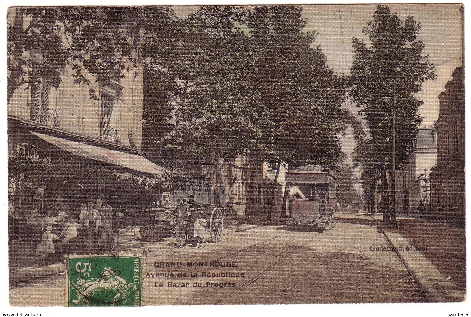 GRAND-MONTROUGE - Le Bazar Du Progrès - Avenue De La Rézpublique - Montrouge