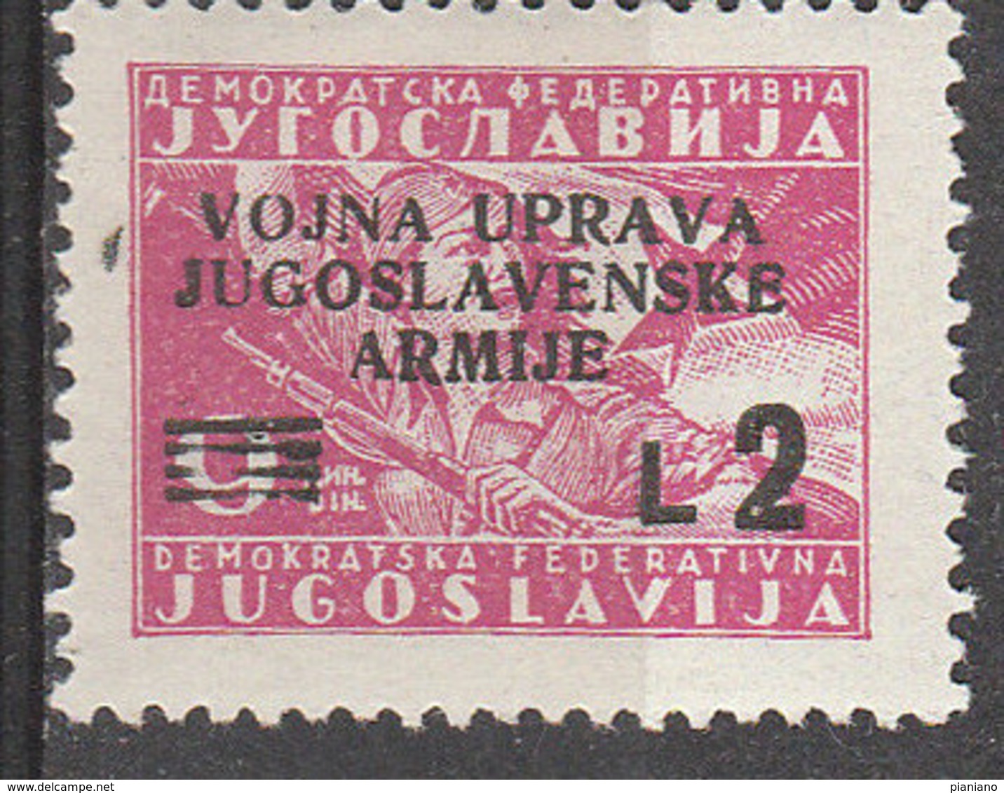 PIA - JUGOSLAVIA -  Amministrazione Militare Jugoslava - (Yv 2) - Nuevos