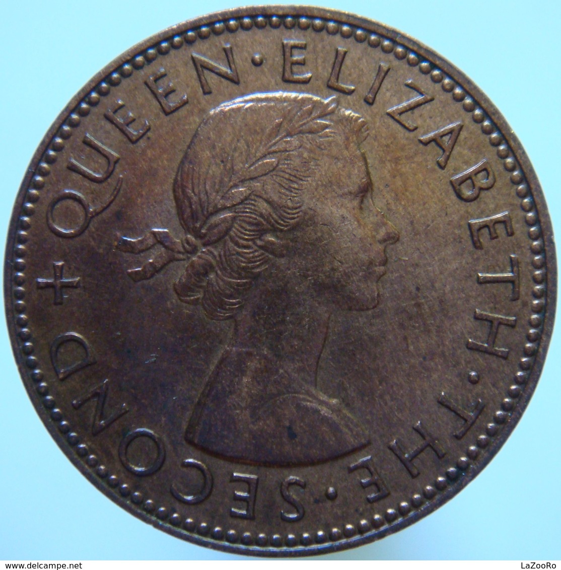 LaZooRo: New Zealand 1/2 Penny 1958 XF / UNC - New Zealand