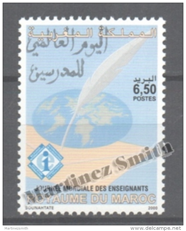 Maroc - Morocco 2000 Yvert 1268, World Day Of  Teachers - MNH - Marokko (1956-...)