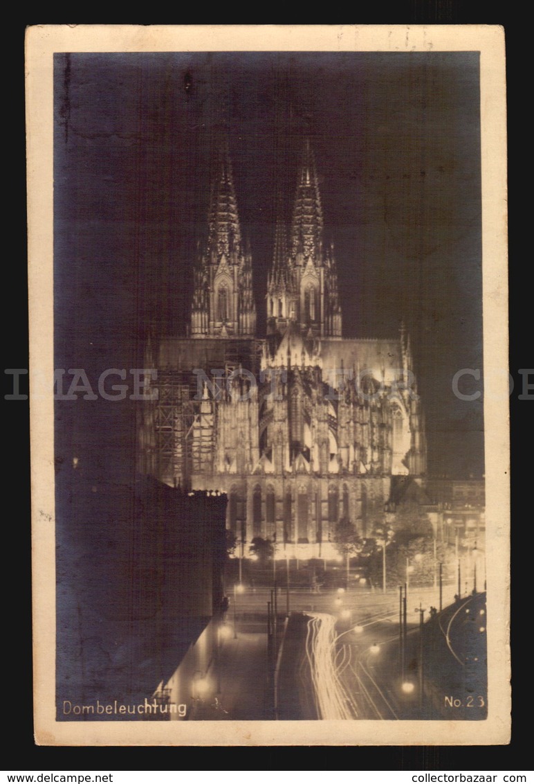 Press Exhibition Held In Cologne Pressa Köln 1928 Cathedral  W5_1219 - Otros & Sin Clasificación