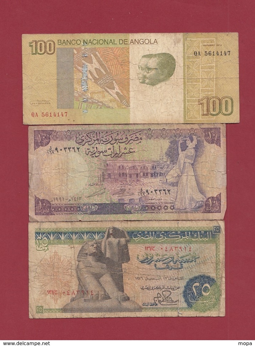 Autres-Afrique  3 Billets Dans L 'état Lot N °8  (128) - Other - Africa