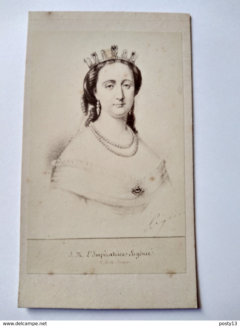 CDV Impératrice Eugénie De Montijo - BE - Oud (voor 1900)