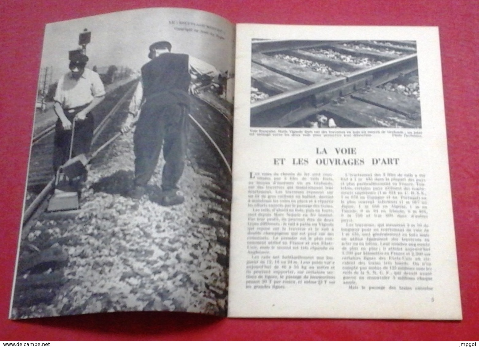 Les Chemins De Fer Français 1949 Documentation Française Illustrée N°33 Traction Matériel Régulation Locomotives - Chemin De Fer & Tramway