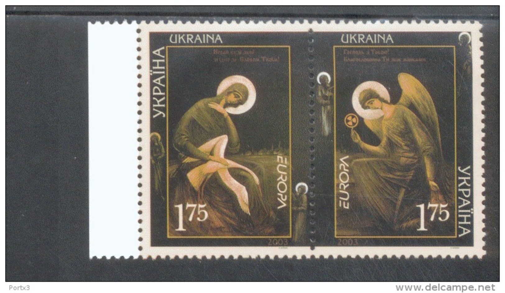 CEPT Plakatkunst / Poster Art Ukraine 562 - 563 MNH ** Postfrisch - 2003