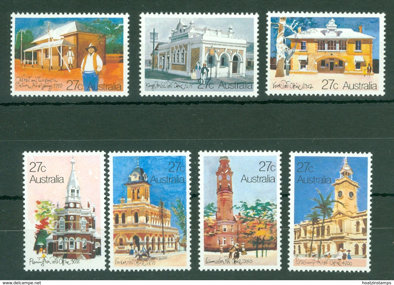 Australia: 1982   Historic Australian Post Offices     MNH - Mint Stamps