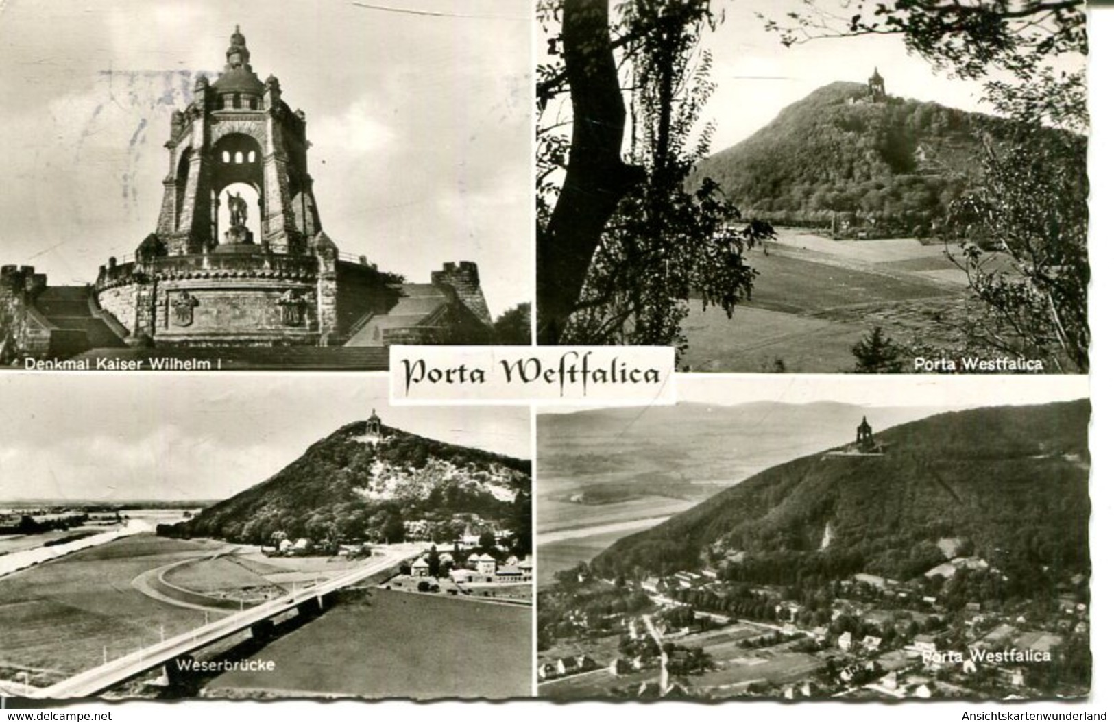 Porta Westfalica Mehrbildansicht  1963  (007824) - Porta Westfalica