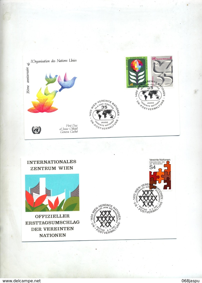 Lot Lettre Fdc à Voir - FDC