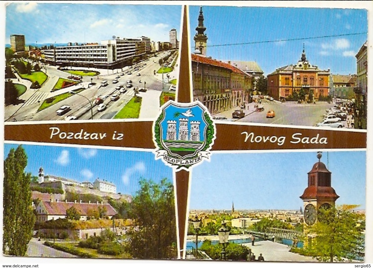 Novi Sad- Traveled -FNRJ - Serbien