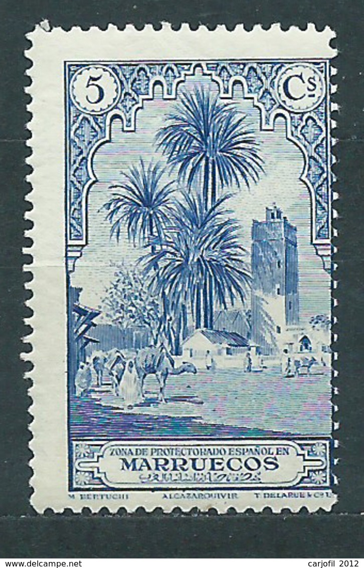 Marruecos Sueltos 1928 Edifil 107 ** Mnh - Spanish Morocco