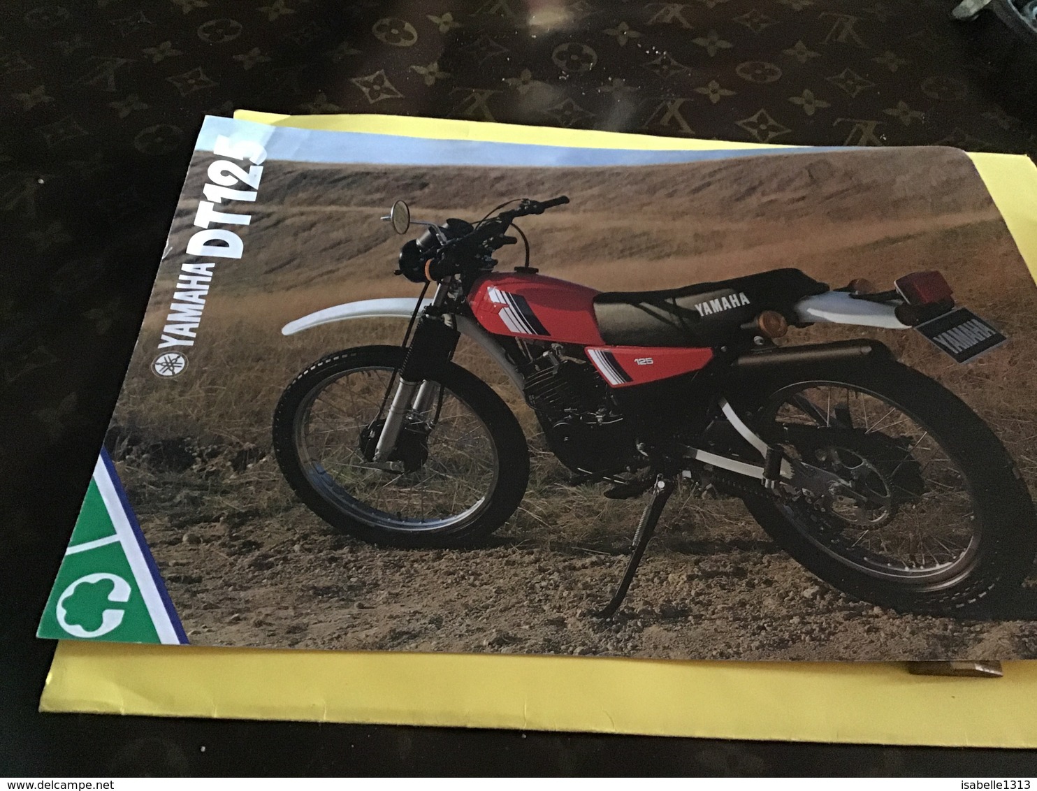 Publicité Moto Yamaha 125Dt 125  DT - Werbung