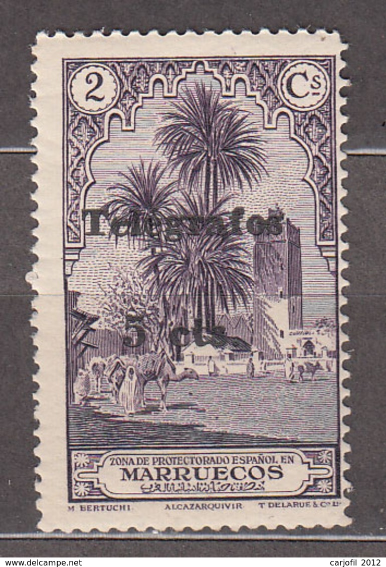 Marruecos Sueltos Telegrafos Edifil 35 ** Mnh - Spaans-Marokko