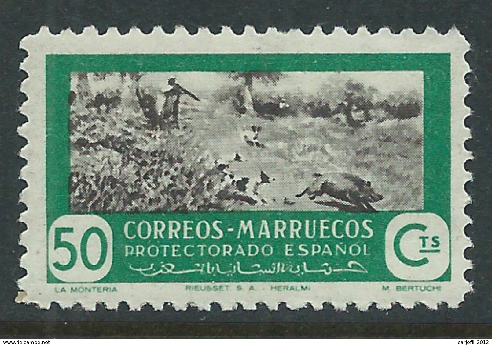 Marruecos Sueltos 1951 Edifil 332 * Mh - Spanish Morocco