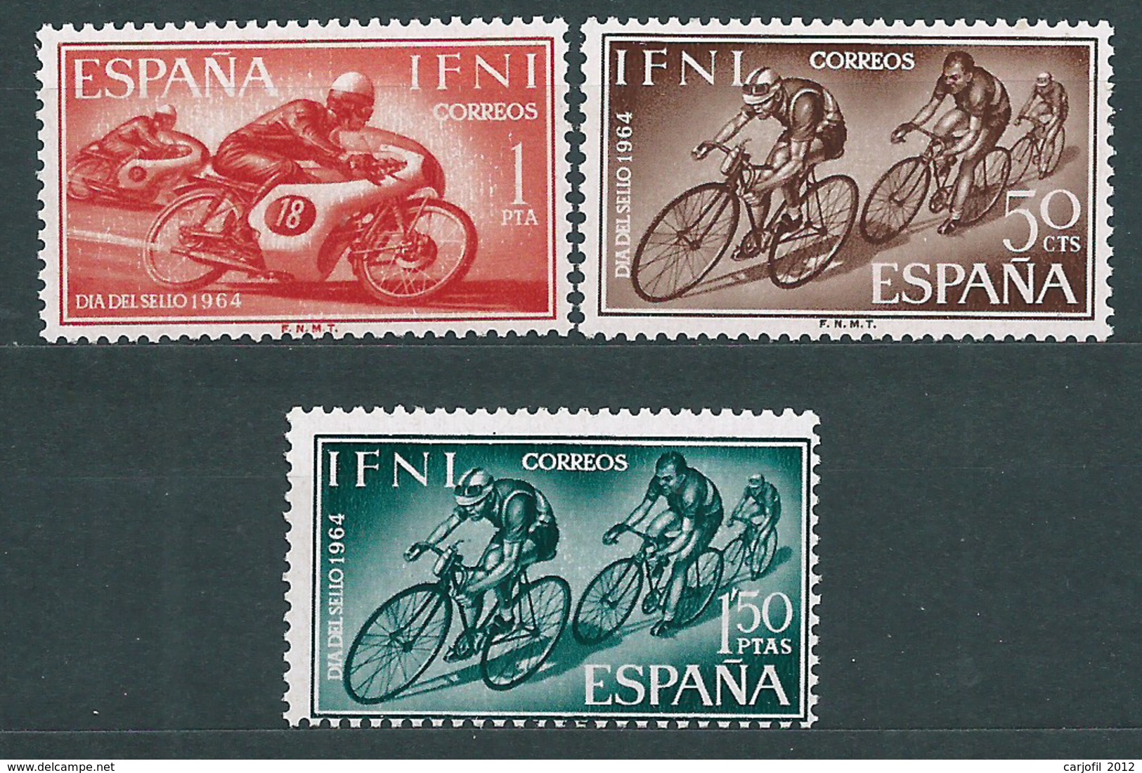 Ifni Correo 1964 Edifil 206/8 O - Ifni