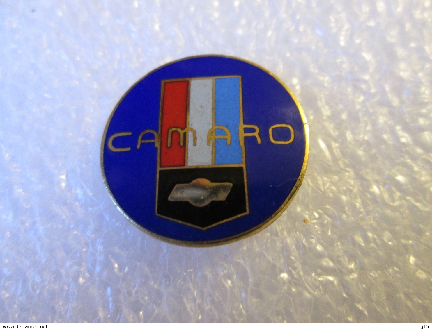 PIN'S   TOP  LOGO  CHEVROLET  CAMARO  Email Grand Feu - Andere & Zonder Classificatie