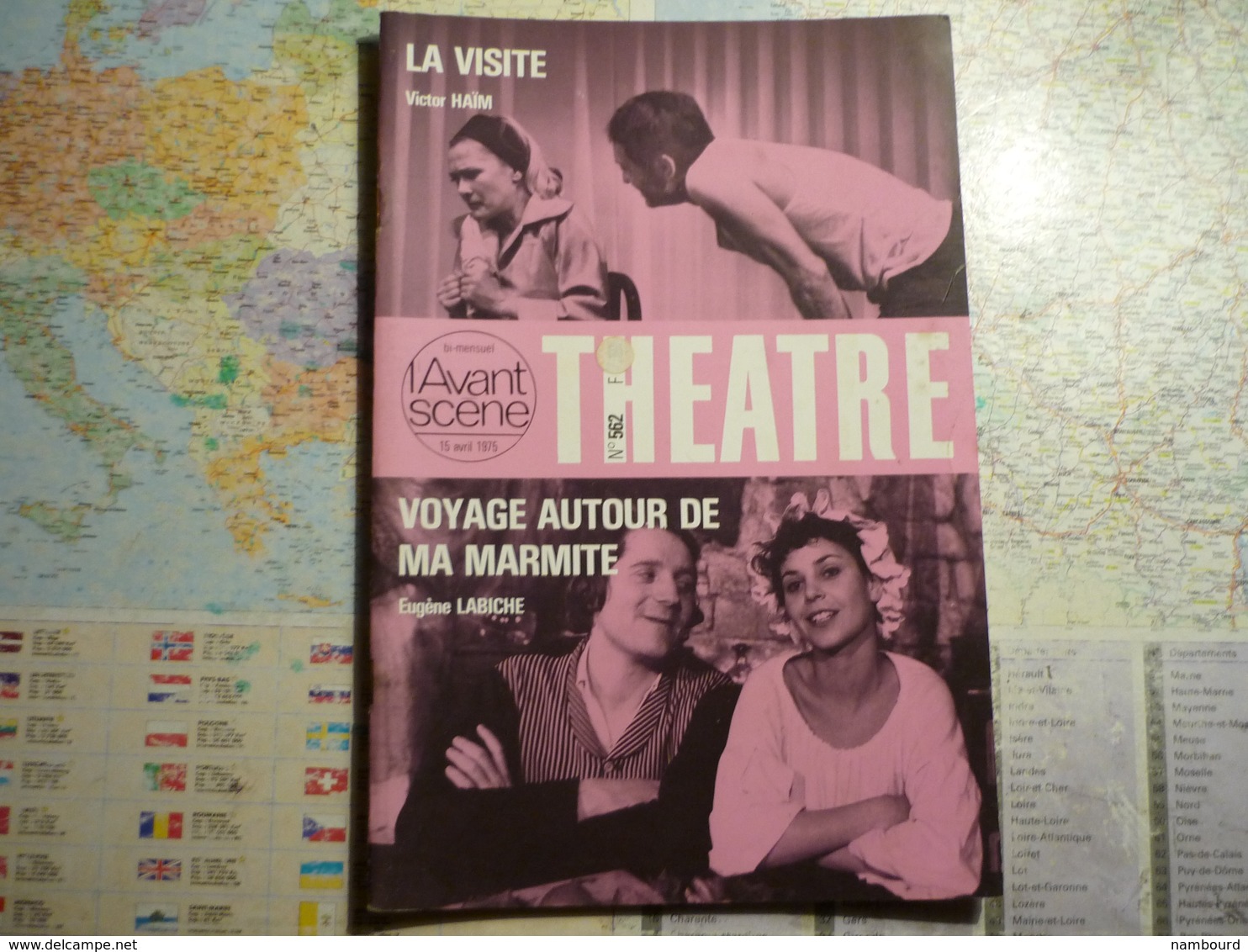 L'avant-scène Théâtre Lot De 63 Numéros Consécutifs Du N°501 (1-er Septembre 1972) Au N°563 (1-er Mai 1975) - Altri & Non Classificati