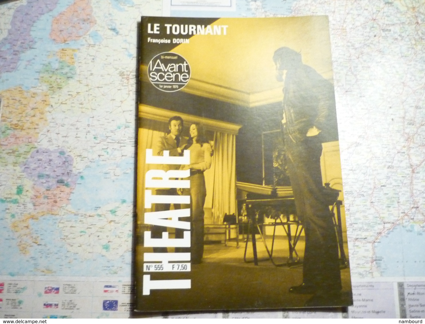 L'avant-scène Théâtre lot de 63 numéros consécutifs du N°501 (1-er Septembre 1972) au N°563 (1-er Mai 1975)