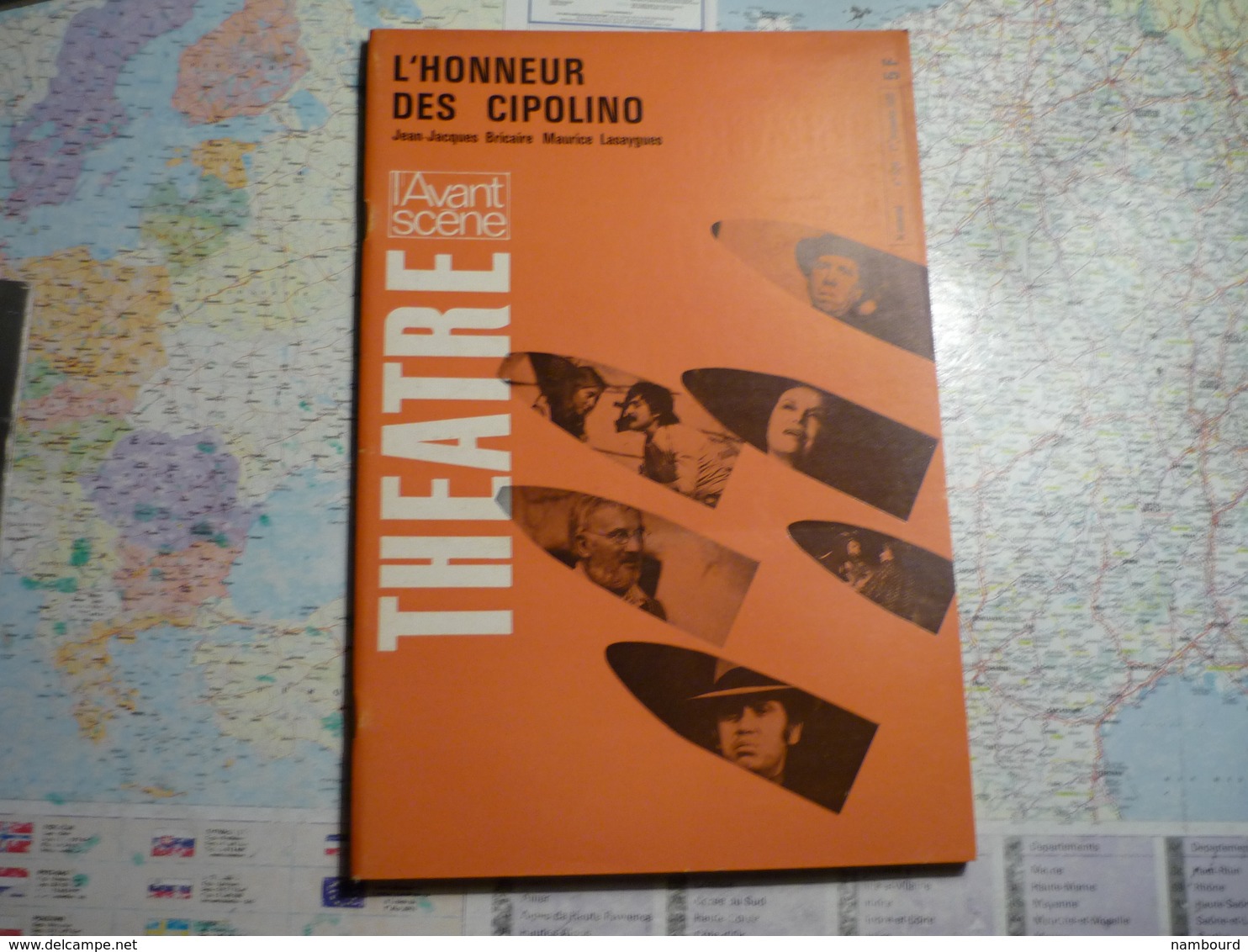 L'avant-scène Théâtre lot de 63 numéros consécutifs du N°501 (1-er Septembre 1972) au N°563 (1-er Mai 1975)