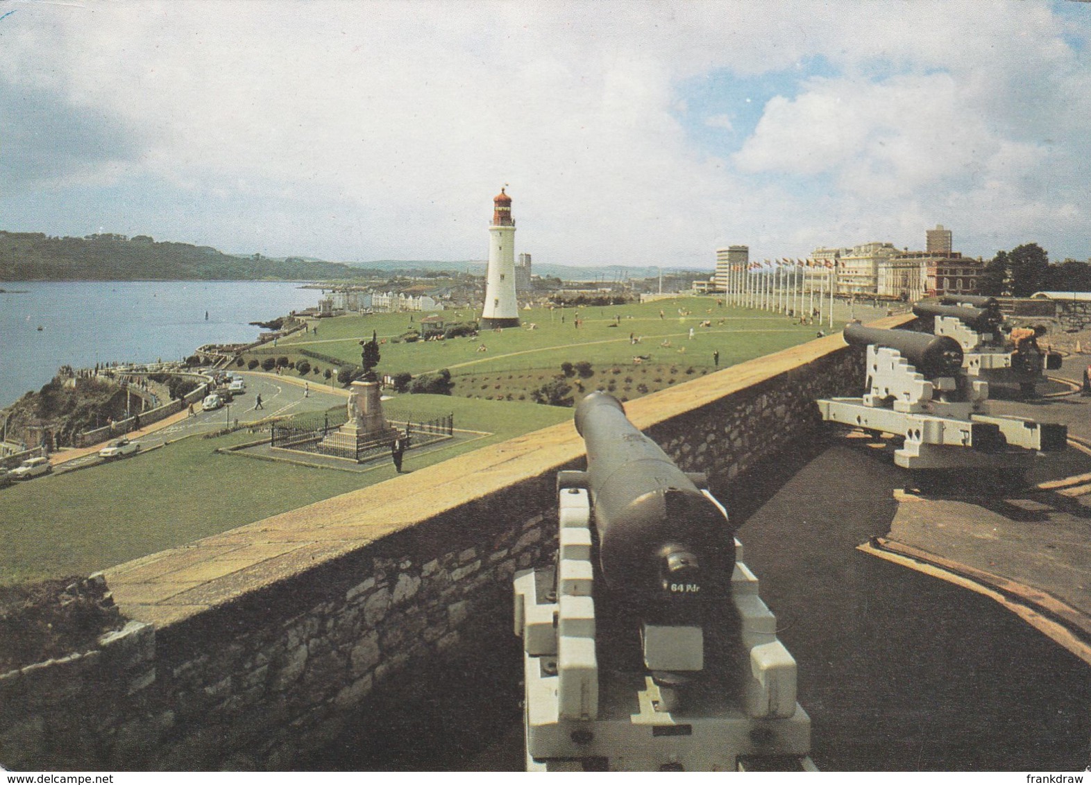 Postcard - View Over The Hoe, Plymouth, Devon Card No..21664 Unused Very Good - Unclassified