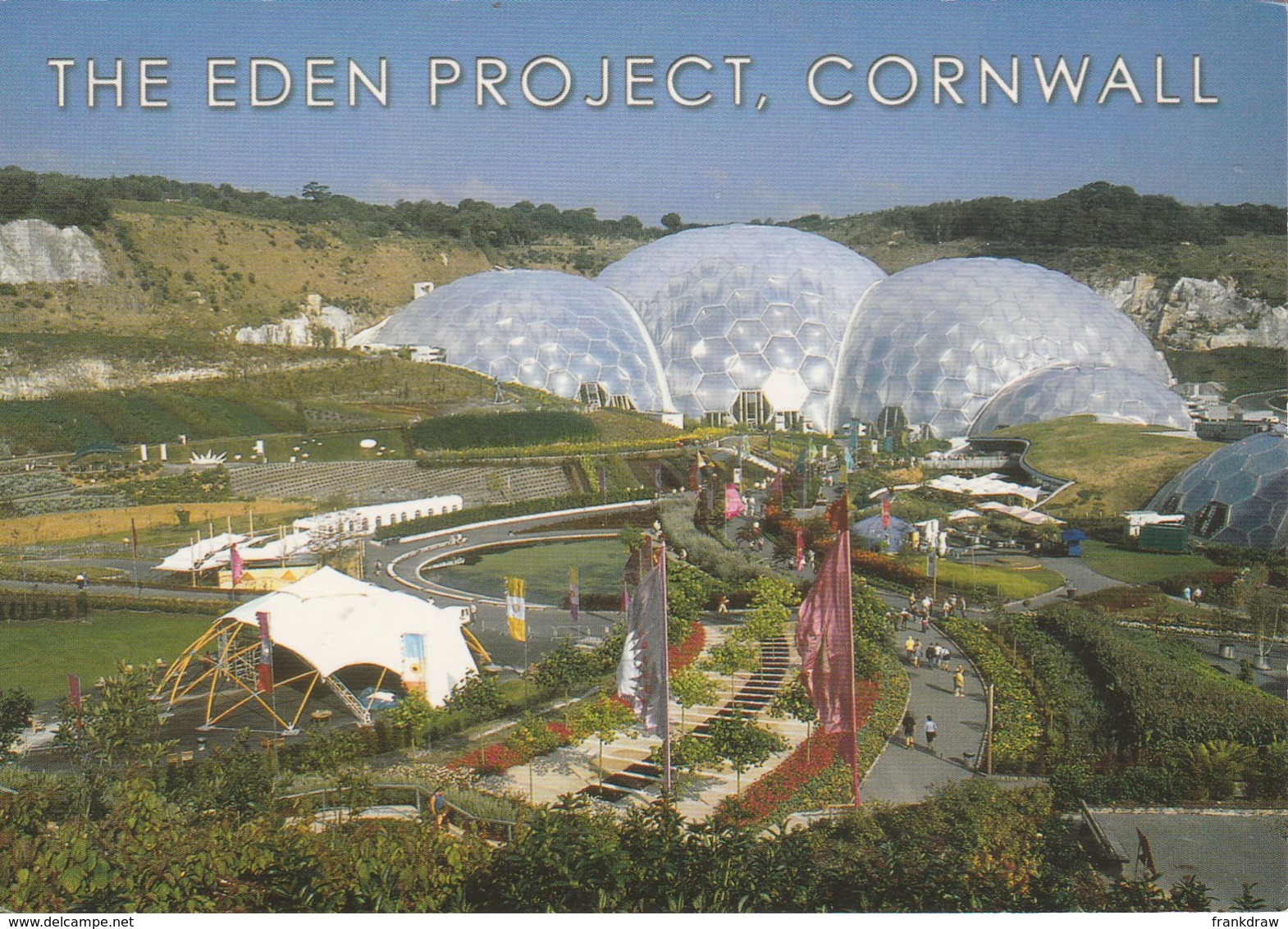 Postcard - The Eden Project, Cornwall Card No.2dc3133 Posted But Date Stamp Unread Able Very Good - Unclassified