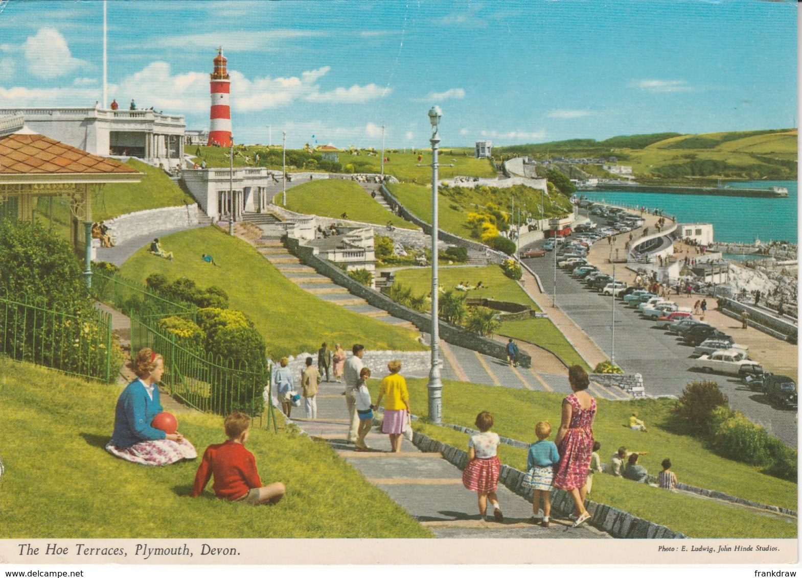 Postcard - Plymouth Ho Slopes Devon No Card No.. Posted In 1985 No Other Info Very Good - Unclassified