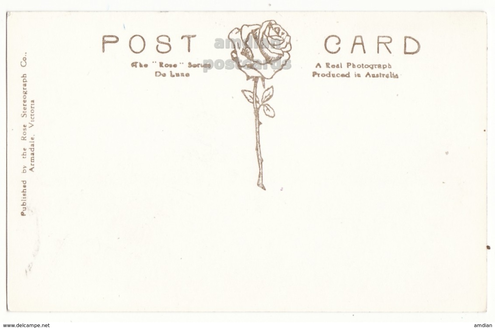 Australia, Grose Valley Blackheath NSW - Vintage Rose Series RPPC Real Photo Postcard - Other & Unclassified