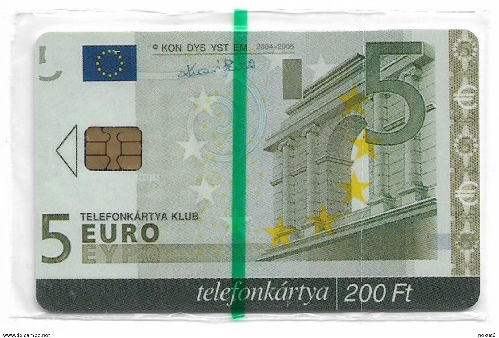 Hungary - Matáv - 5 Euro Banknote Card - 11.2004, 400ex, NSB - Hungría