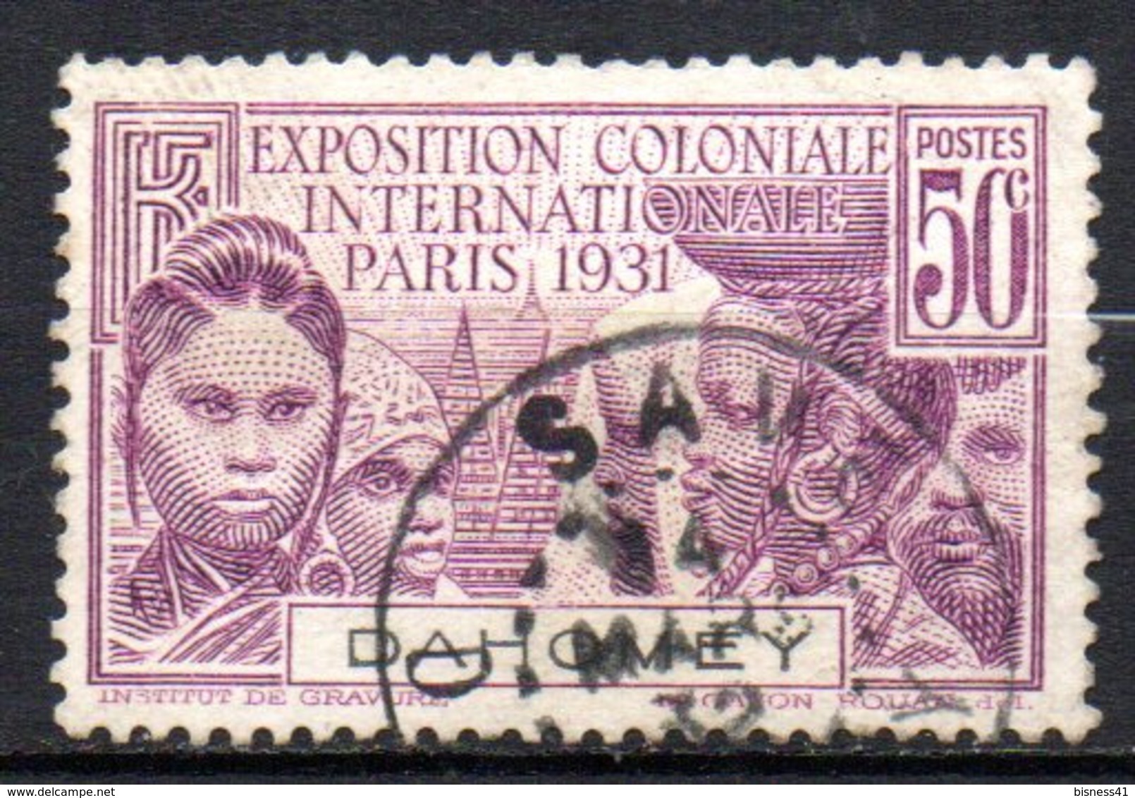 Col17  Colonie Dahomey  N° 100 Oblitéré  Cote 8,25€ - Oblitérés