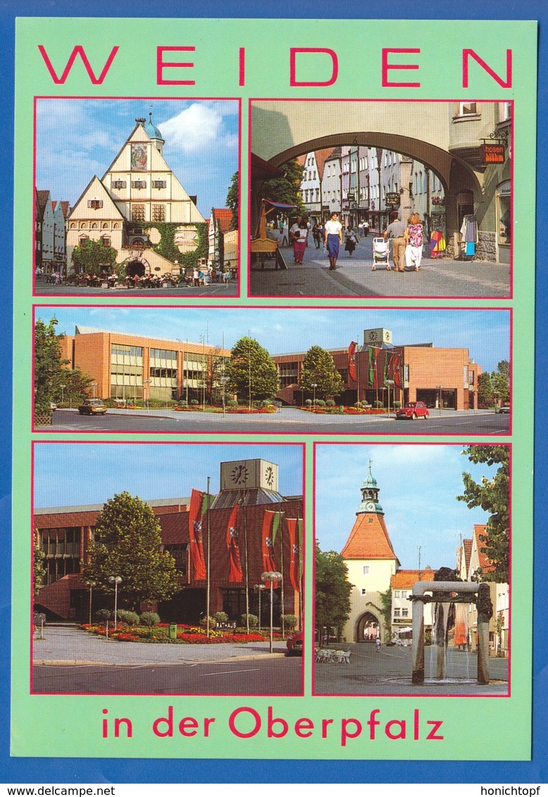 Deutschland; Weiden Oberpfalz; Multibildkarte; Bild1 - Weiden I. D. Oberpfalz