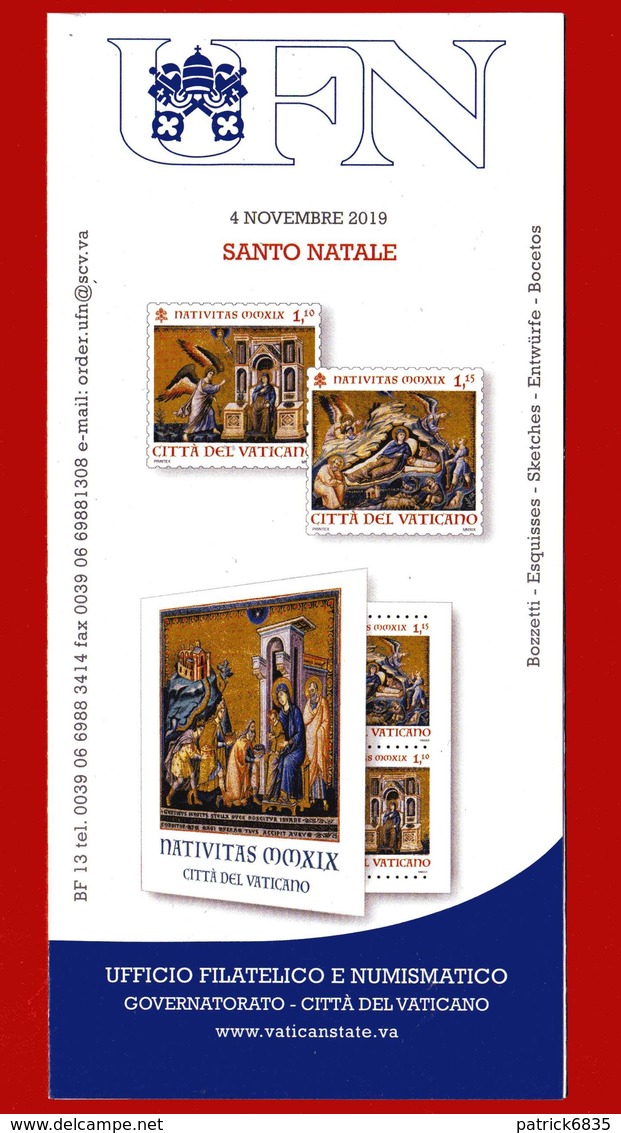 Vaticano - 2019 - SANTO NATALE. 04 NOVEMBRE 2019 . - Covers & Documents