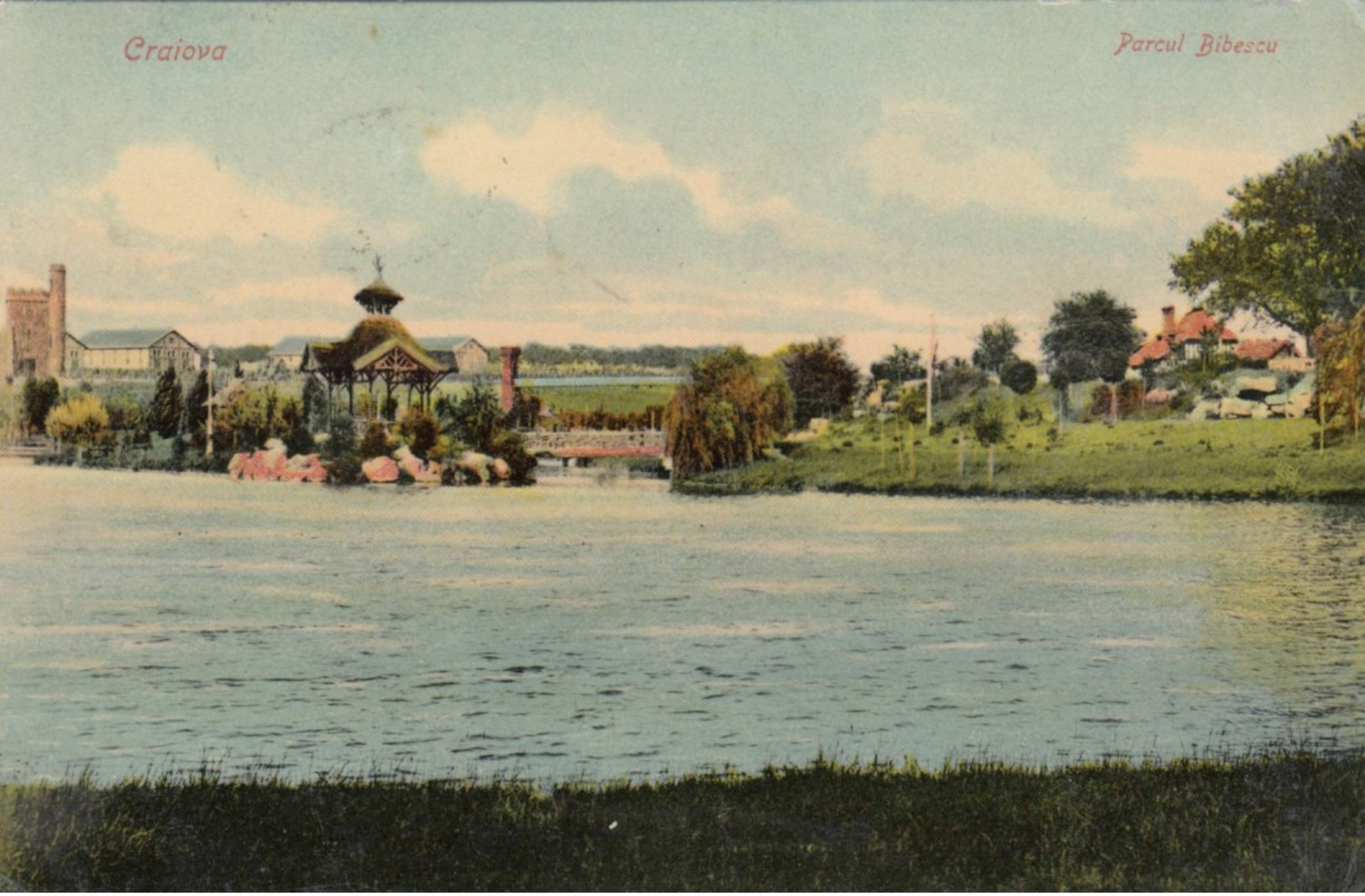 CRAIOVA , Romania , 1910 ; Parcul Bibescu - Roumanie