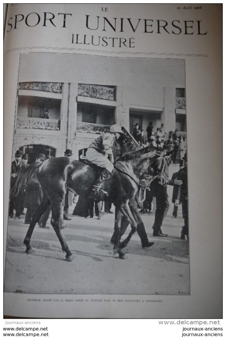 1902 CONCOURS CENTRALE HIPPIQUE GRAND PALAIS - CHEVAL D&acute;ARMES - FIELD TRIALS DU CLUB FRANCAIS GRIFFON A POIL DUR - Riviste - Ante 1900