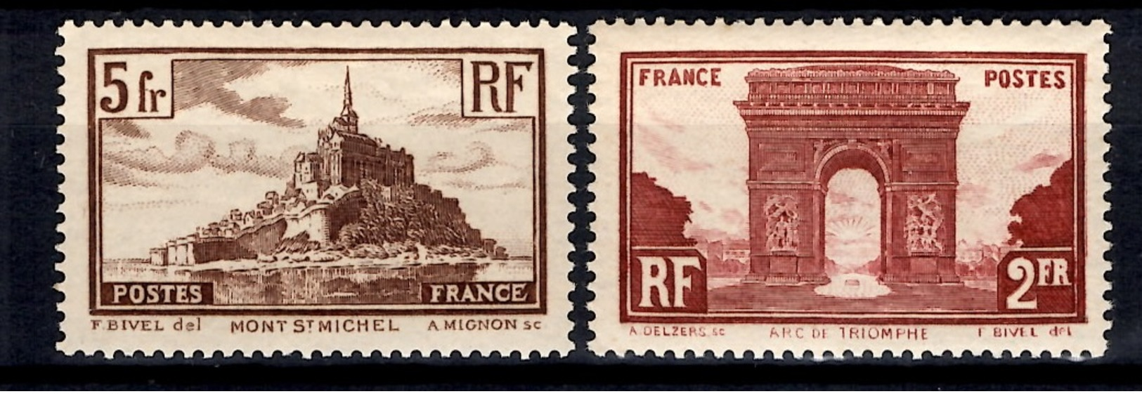 France YT N° 258 Et 260 Neufs ** MNH. TB. A Saisir! - Ongebruikt