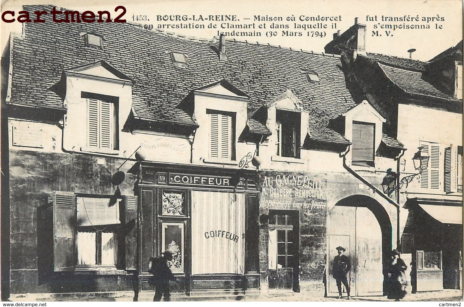 BOURG-LA-REINE MAISON OU CONDORCET FUT TRANSFERE APRES SON ARRESTATION DE CLAMART 92 - Bourg La Reine