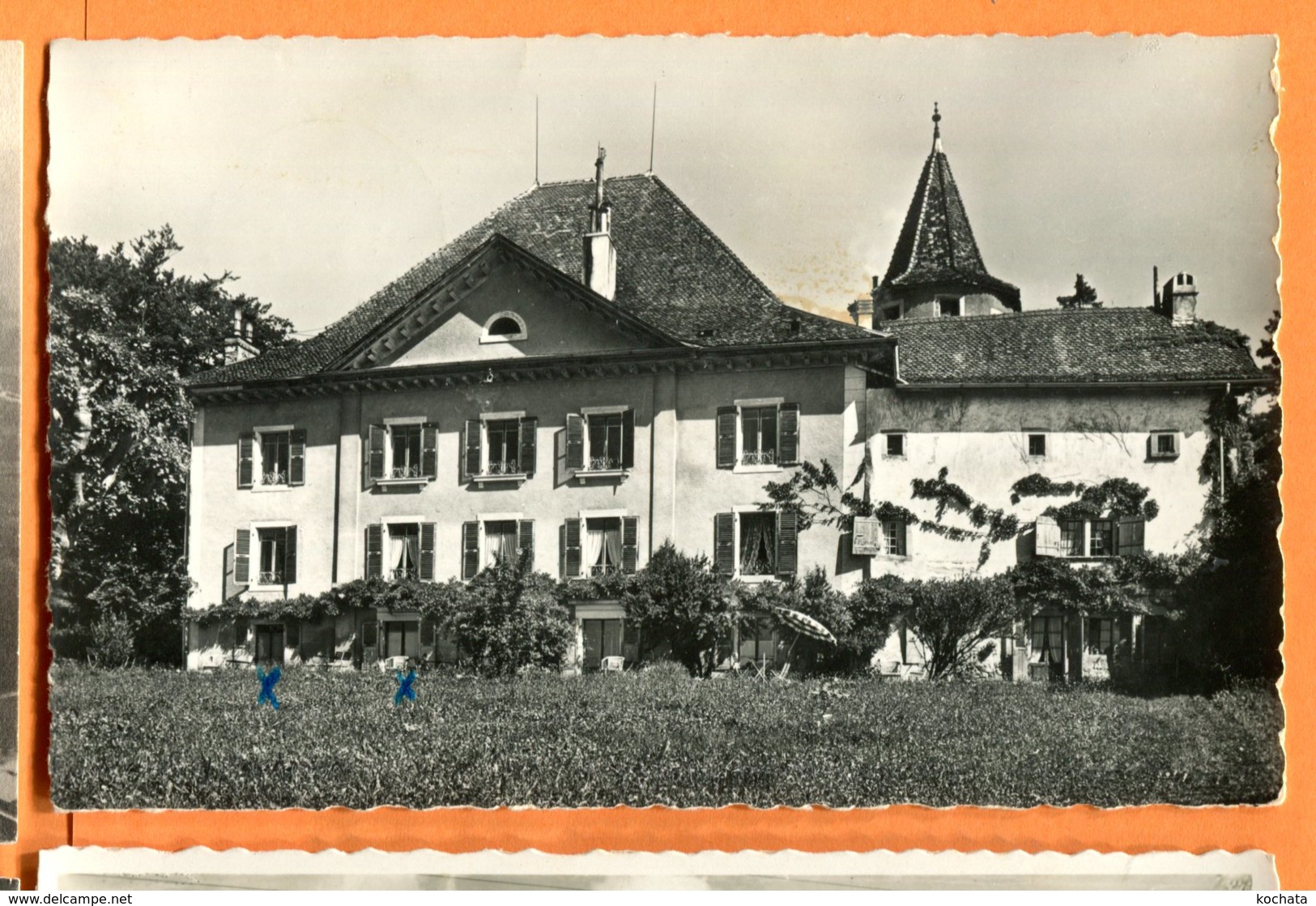 FEL1320, Begnins, Château Du Martheray, 6828,, Perrochet, Circulée 1962 - Begnins