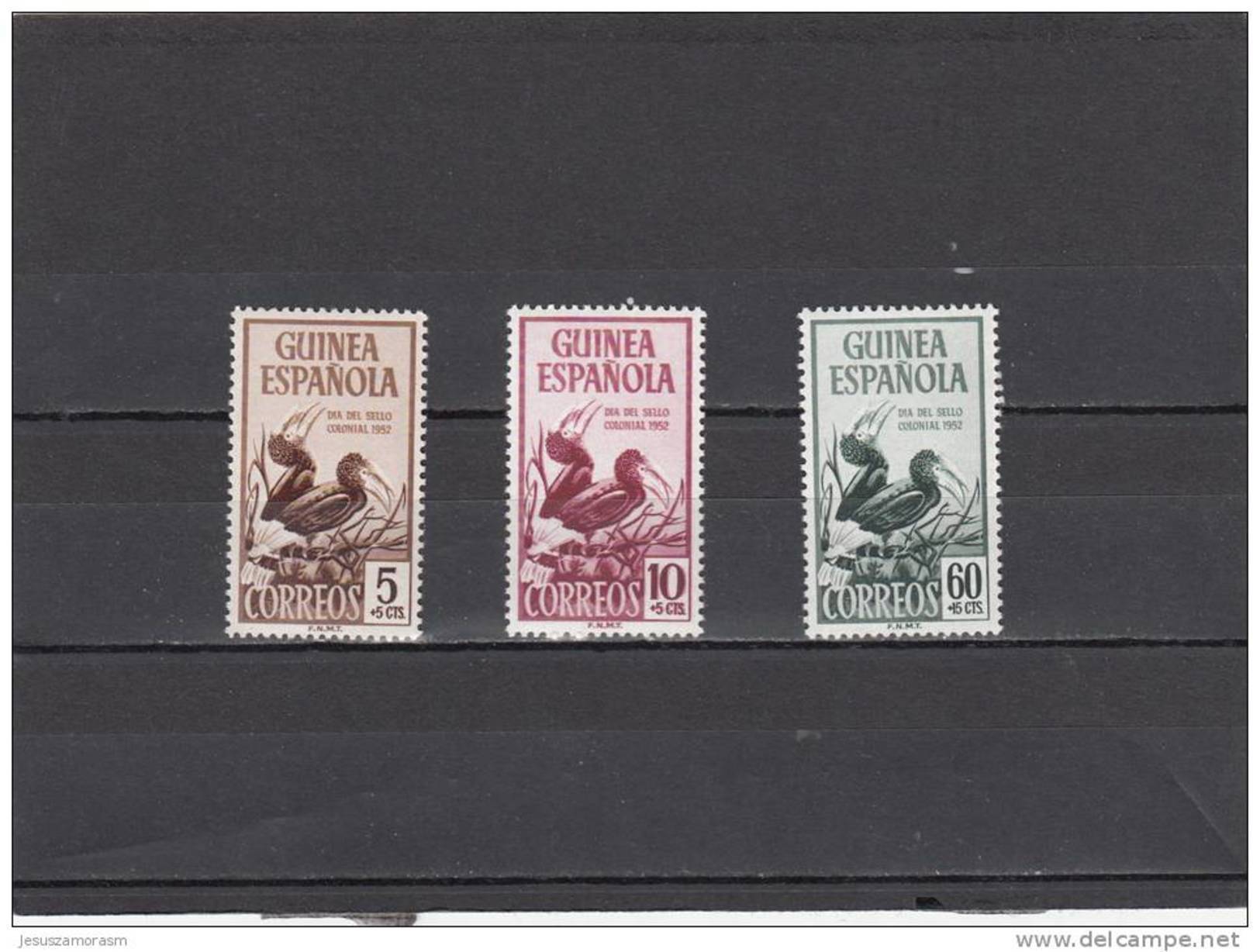 Guinea Española Nº 318 Al 320 - Guinea Española