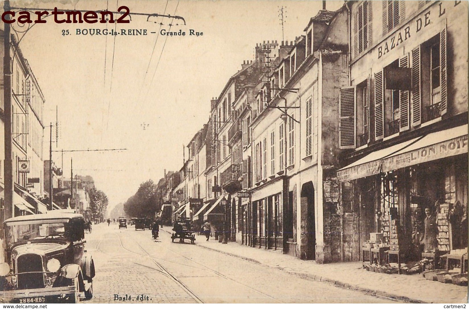 BOURG-LA-REINE GRANDE RUE AUTOMOBILE VOITURE 92 - Bourg La Reine