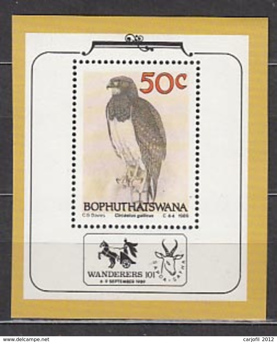 Bophuthatswana - Hojas Yvert 4 ** Mnh  Fauna Aves - Bophuthatswana