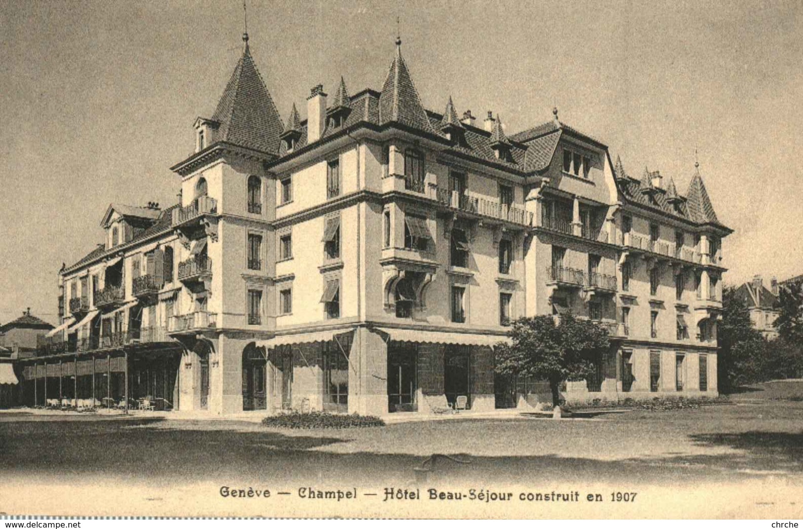 SUISSE - GENEVE - Hôtel Beau Séjour Construit En 1907 - Genève