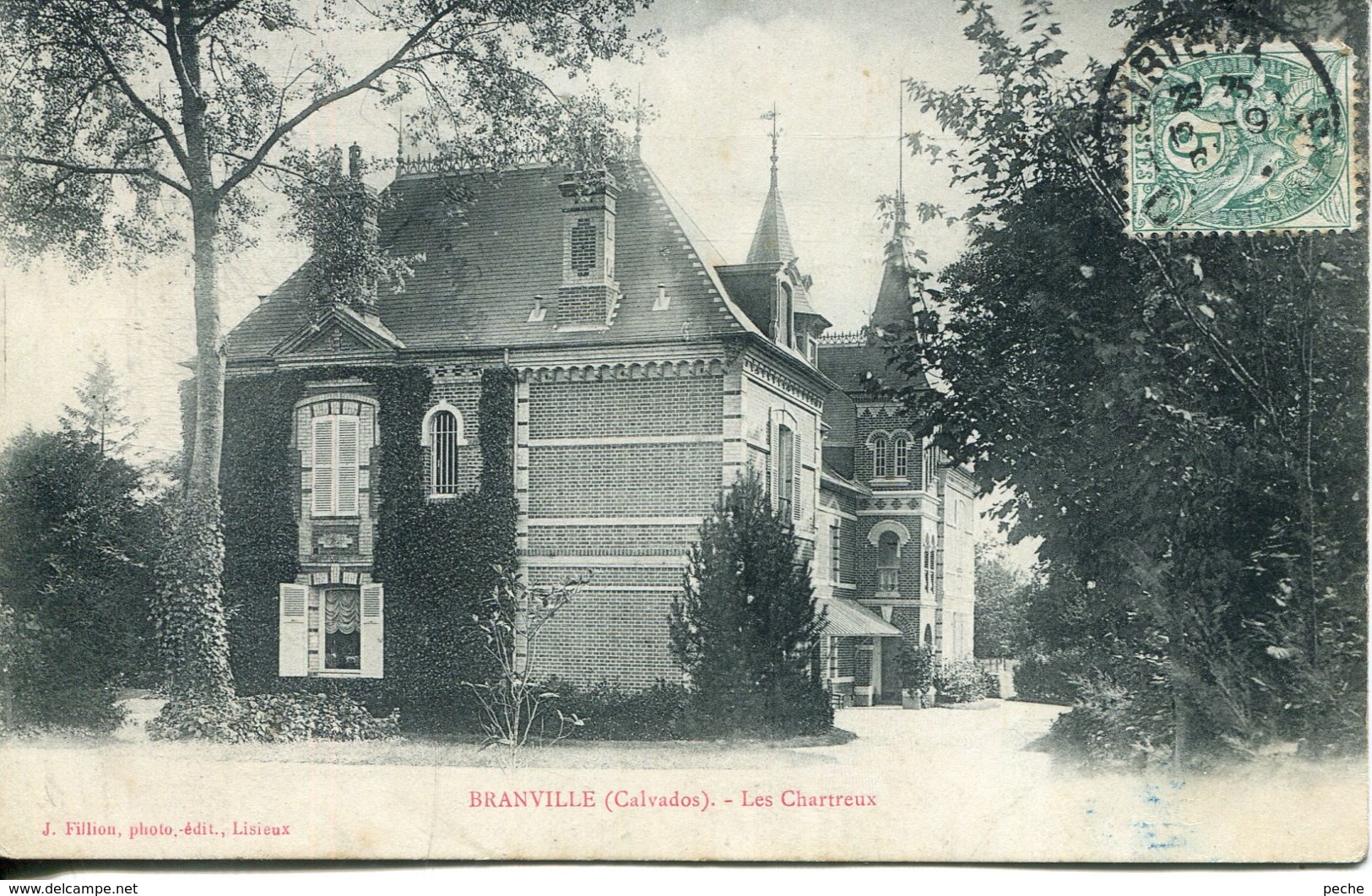 N°169 T -cpa Branville -les Chartreux- - Altri & Non Classificati