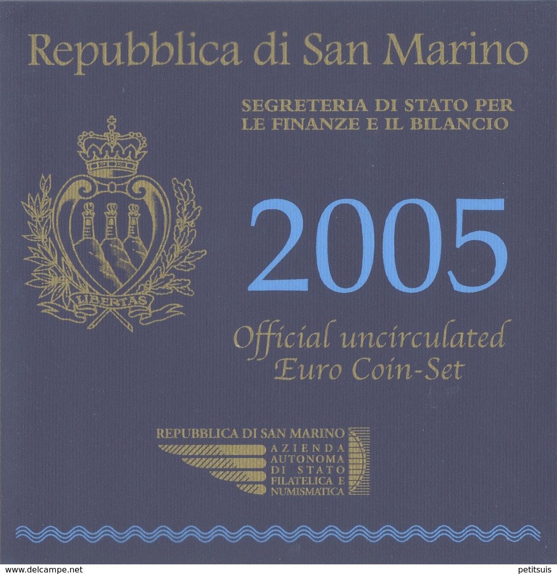 San Marino Euro Coins Set 2005 - San Marino