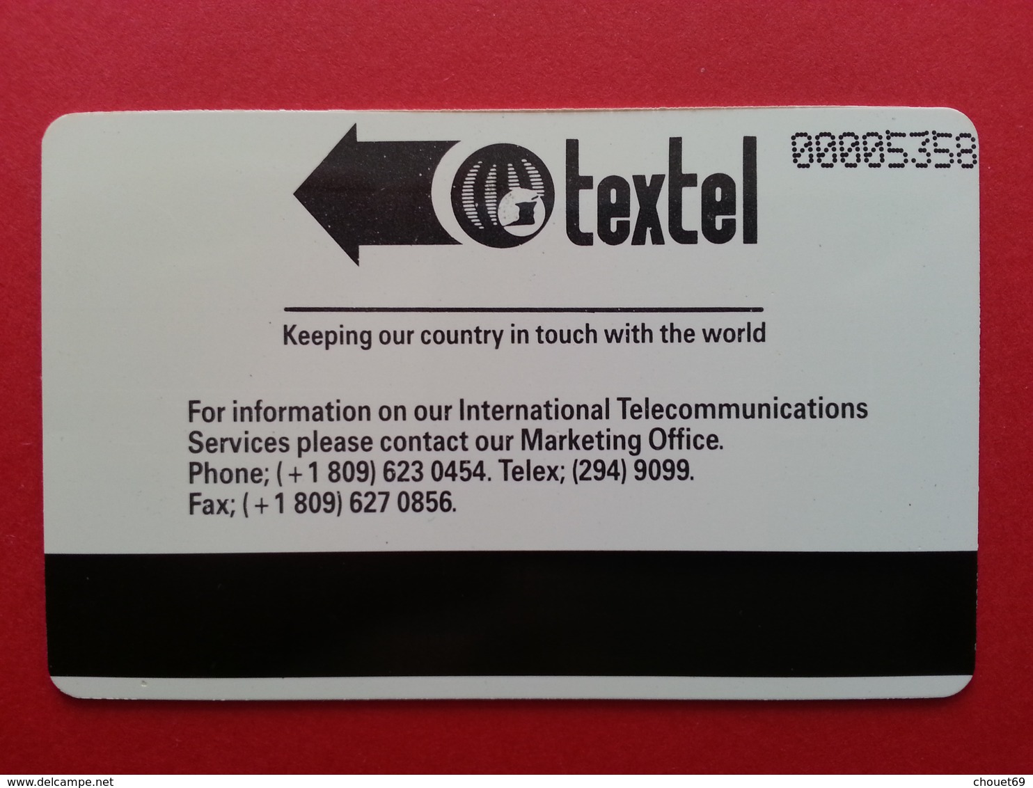 TRINIDAD TOBAGO 3 TEXTEL cards : Carnaval 2, pigeon point, Mathura earth station CN right of textel (BA1219.20 test tria