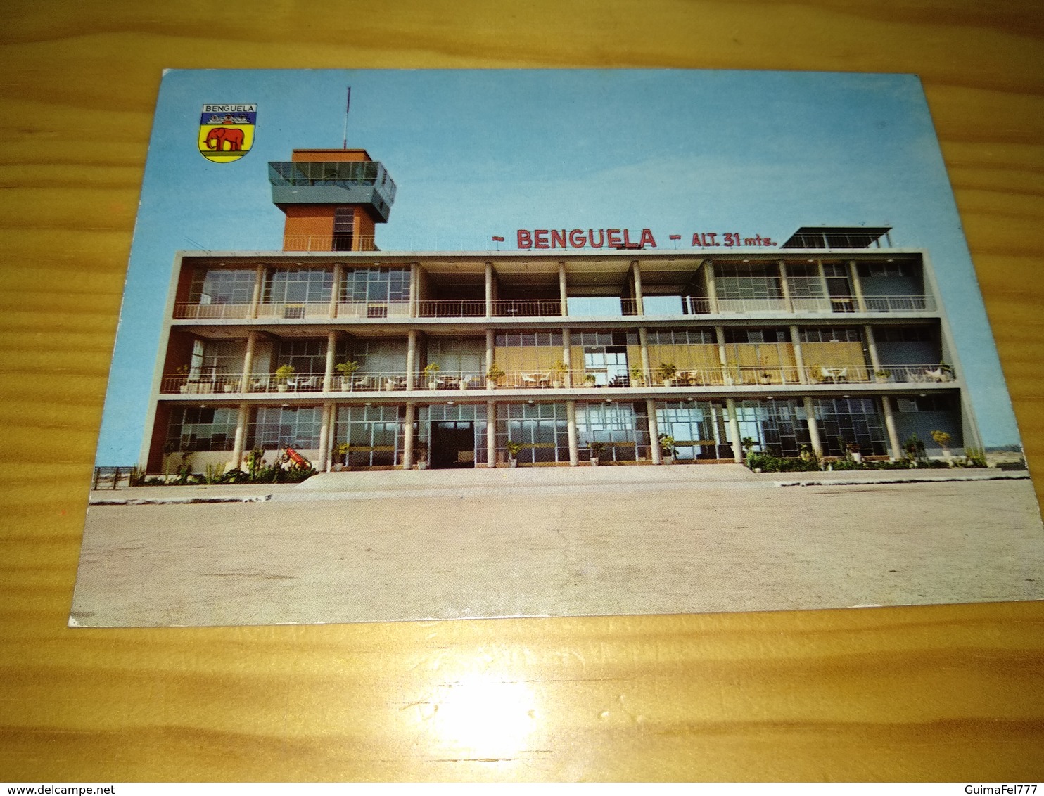 Postcard Africano"Benguela, Aeroporto, Airport" Angola - Angola