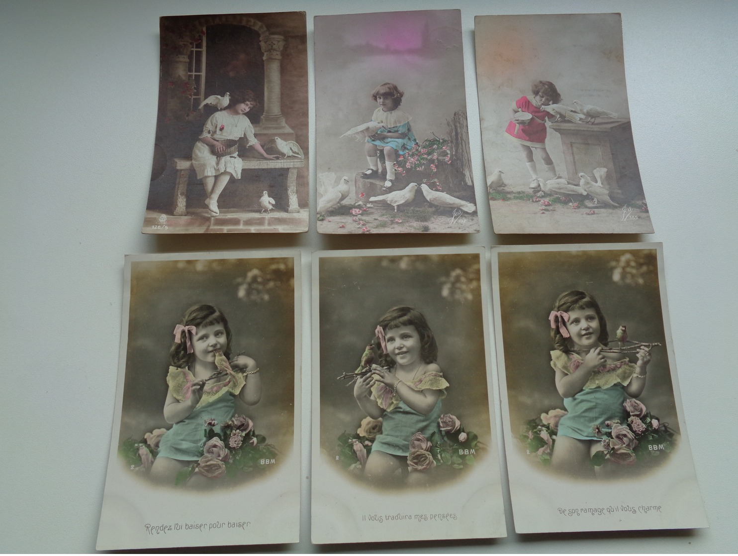 Enfants ( 4302 )  Enfant  Kinderen  Kind  -  Lot De 6 Cartes Postales    Lot Van 6 Postkaarten - Autres & Non Classés