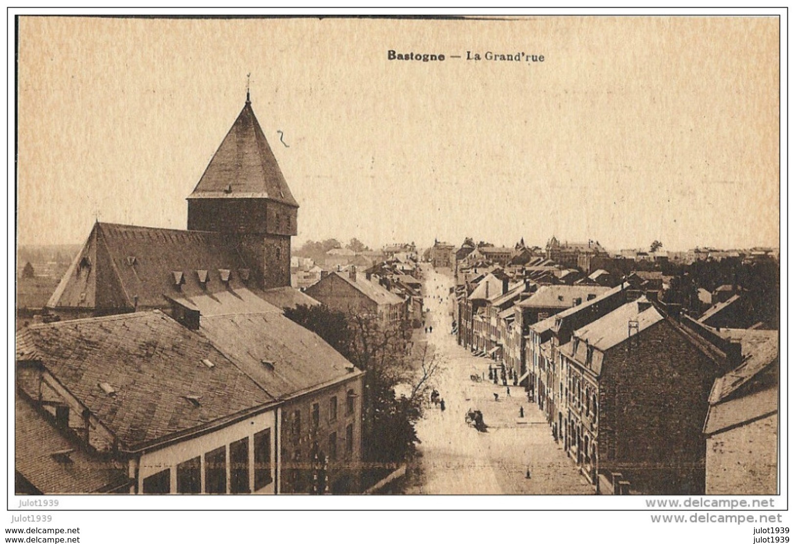 BASTOGNE ..-- La  Grand  ' Rue . - Bastogne