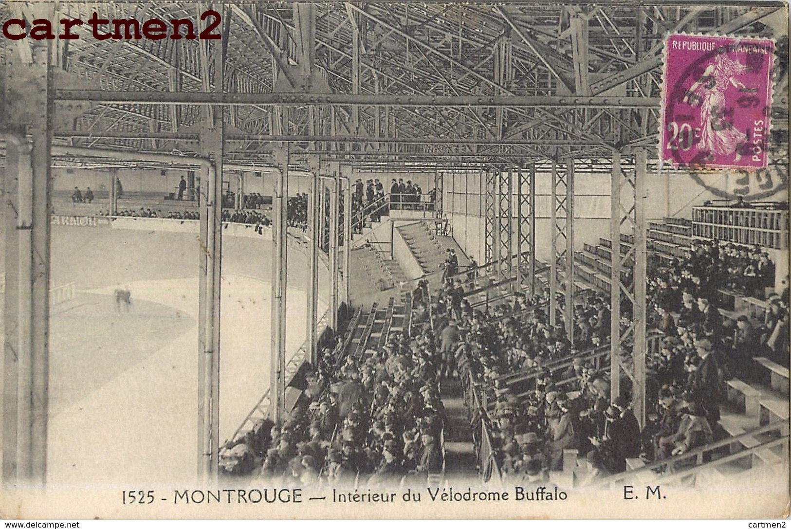 MONTROUGE INTERIEUR DU VELODROME BUFFALO 92 - Montrouge