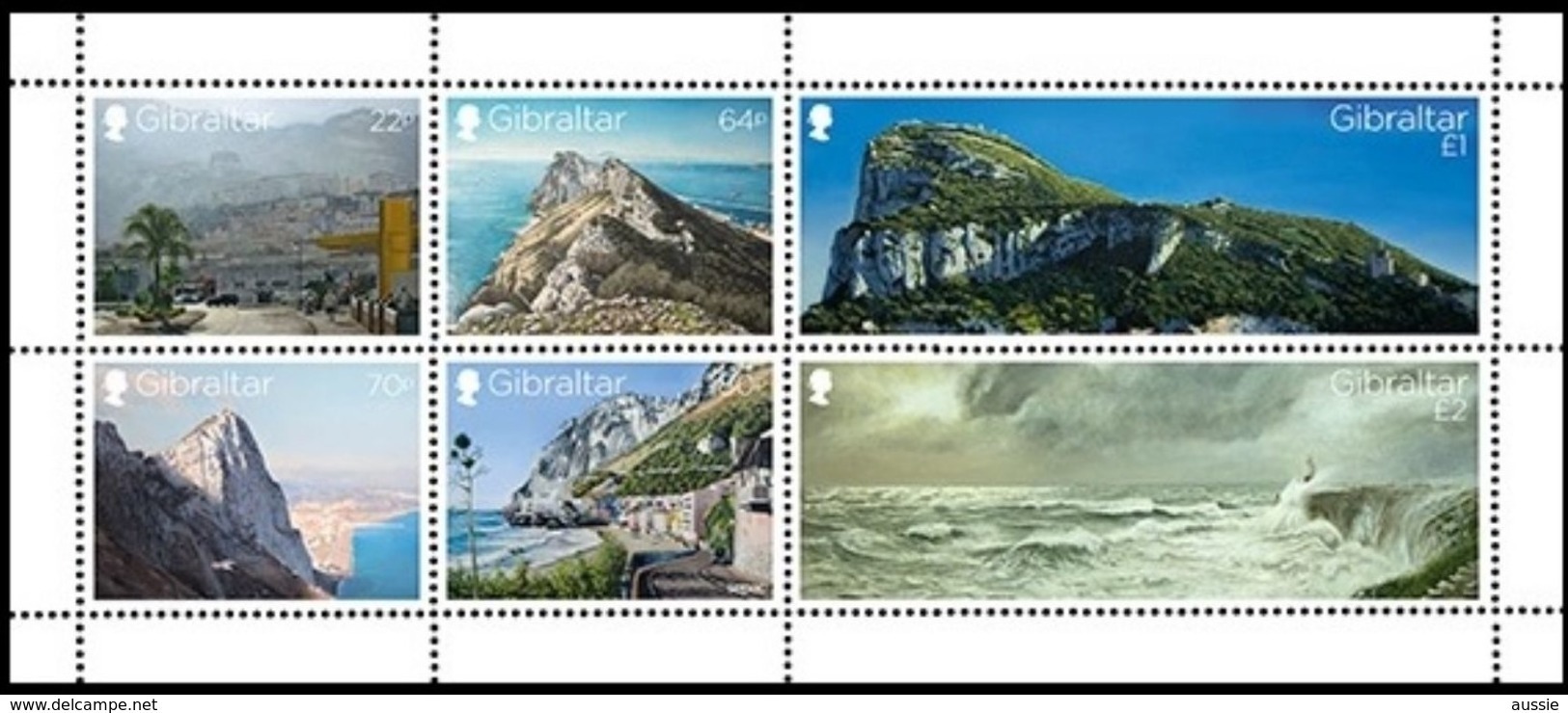 Gibraltar 2018 Micheln° Bloc 133 *** MNH  SEPAC Views Of Gibraltar - Gibraltar