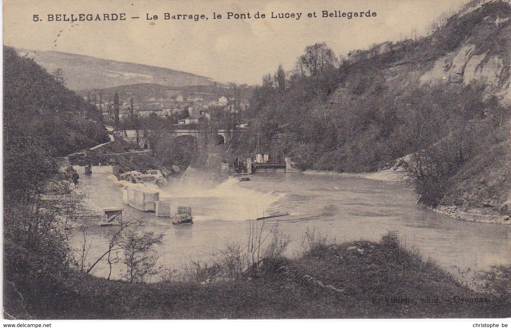 Bellegarde, Le Barrage, Le Pont De Lucay Et Bellegarde (pk65544) - Bellegarde