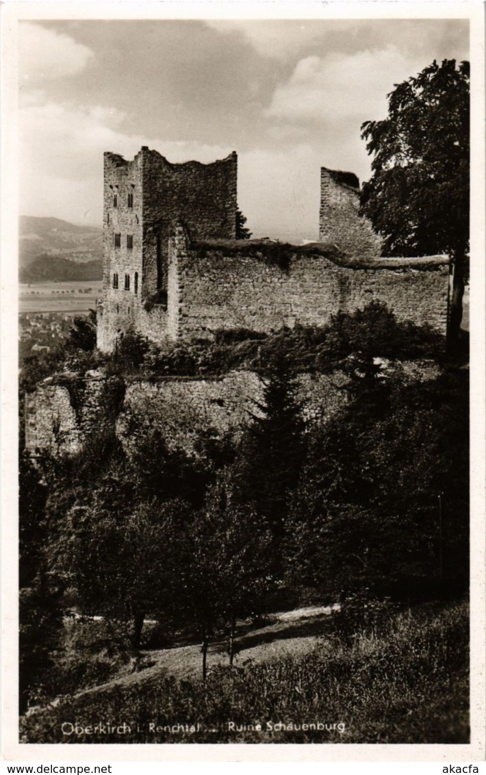 CPA AK Oberkirch Ruine Schauenburg GERMANY (936679) - Oberkirch