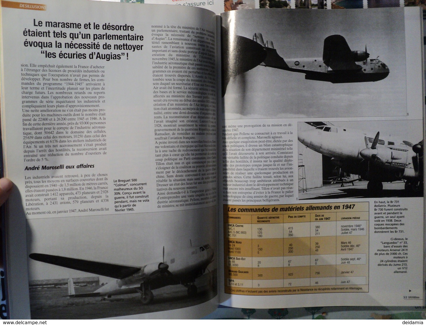 Revue Le FANA DE L'AVIATION Hors Série Nｰ 18  Août 2002 « En Couverture: L'aviation Française 1944 – 1950, La Flamme Ra - Aviation